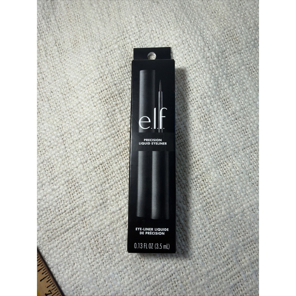 e.l.f. Precision Liquid Eyeliner, Black, 0.13 fl oz